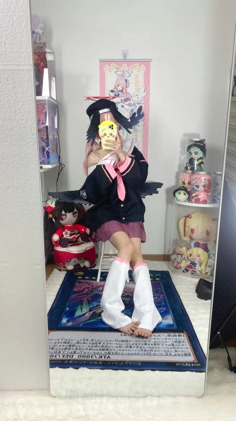 Cosplay 白栎Shirly 下江小春 朝凪【小春35P7V朝凪66P8V+1.48G】