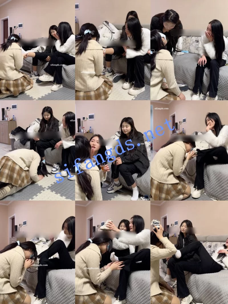 自拍 [重磅]与精神小妹那些年VIP精选 黄金 舔脚 足交 踩脸等【7V+6.92G】