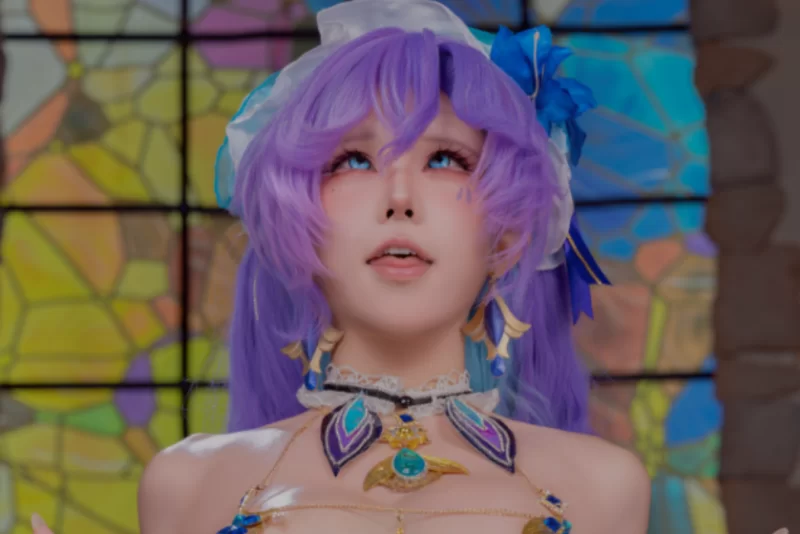 国产coser [COSPLAY/带视频/gif] [咬一口兔娘ovo]-鸣潮坎特蕾拉【8gif107p3v+3.5G】