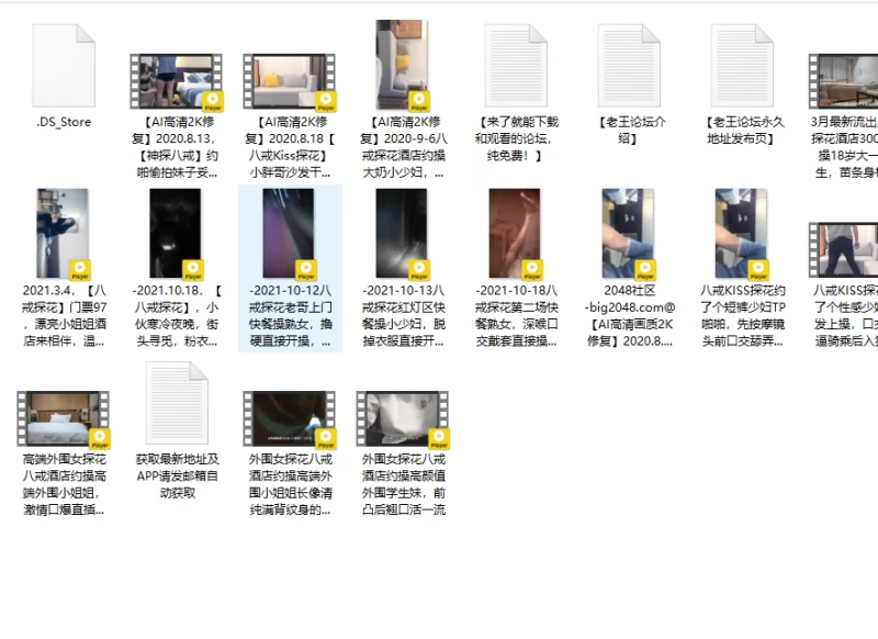 合集 八戒探花整理合集【21V+13G】