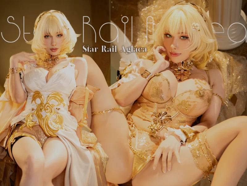 国产coser [COSPLAY/带视频] [雨波_HaneAme]阿格莱雅【63P7V+800M】
