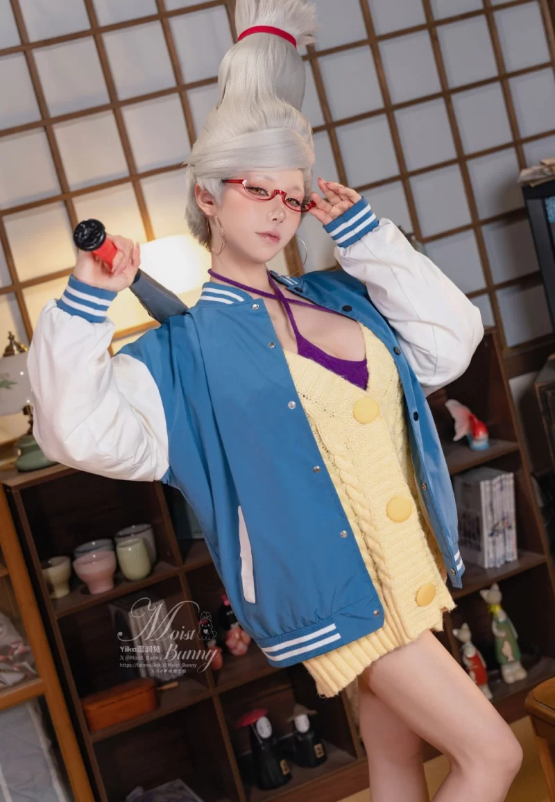 国产coser Yiko湿润兔 胆大党 绫濑星子【81p+300M】