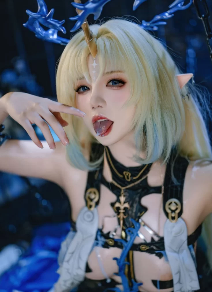 国产coser [COSPLAY/带视频/GIF] [阿薰kaOri]-鸣潮芙露德莉斯【60gif192p11v+2.8g】