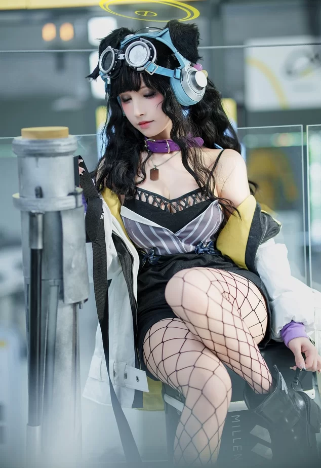 国产coser 一千只猫薄禾 - 蔚蓝档案 猫冢响 18P-191M【18P+191M】
