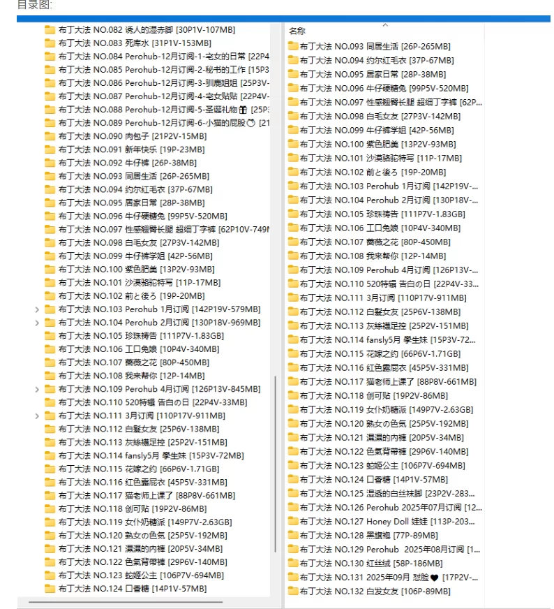 福利姬 布丁大法-132套COS写真合集 [np+61.70GB]度盘]【1+61G】