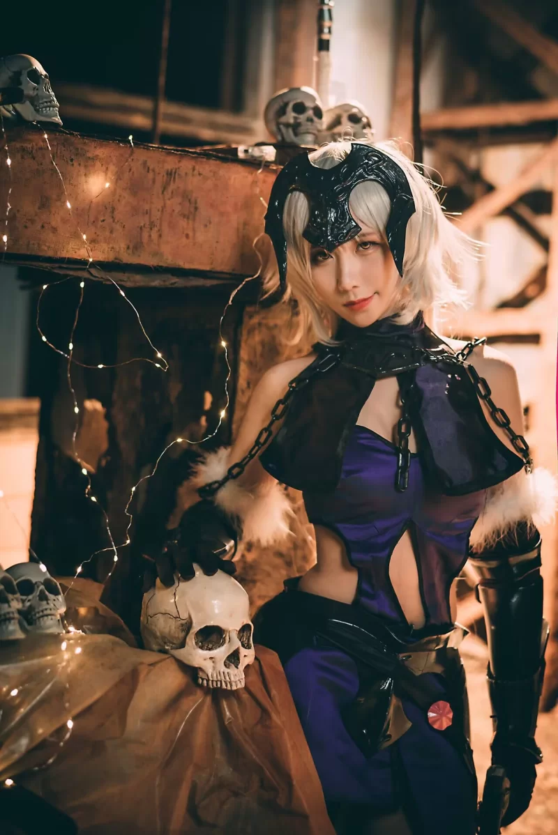 国产coser 九曲Jean - 贞德【20P+139M】