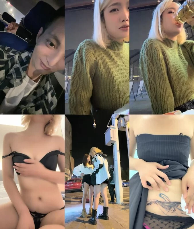 美女御姐 成都小美女夜晚街头吃喝玩乐一条龙瘦不下来的欢小姐几【2+6000MB】