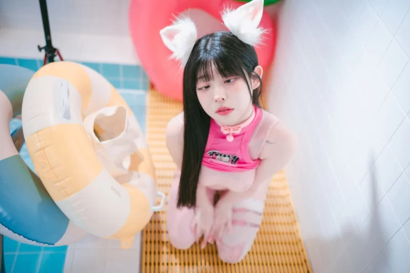 日韩coser 「DJAWA」Yudi (유디) - Pink Bunny & Black Cat［105P－778MB］【105P+778M】