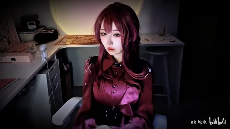 ASMR 秋水 卡芙卡礼服版孔雀鱼大赏数羊【1v+195m】