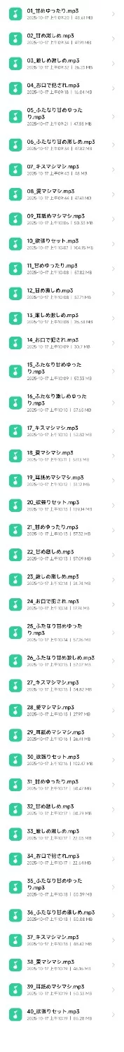 ASMR [28時間]もっと!犯されASMR【56+2.8G】