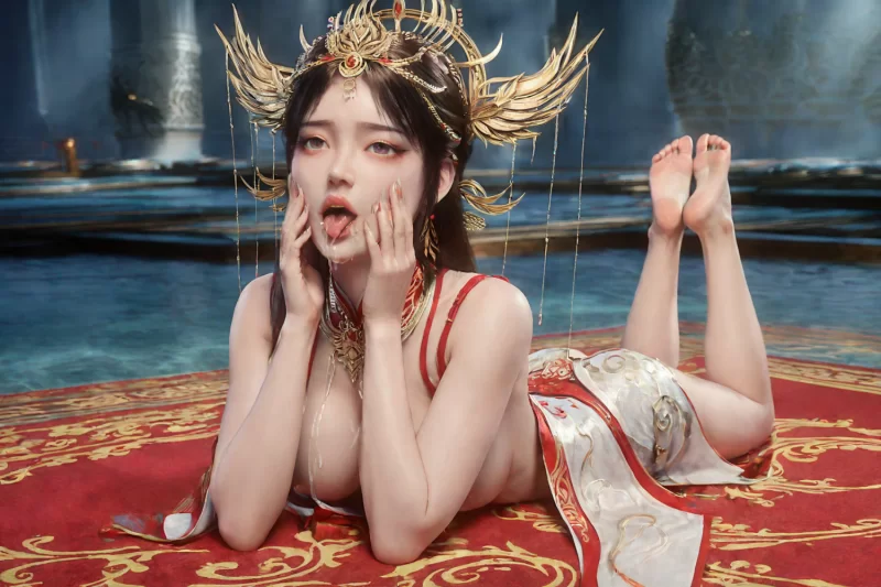 有撸点 荤 完美世界-火灵儿（古古图包）【270P+750m】