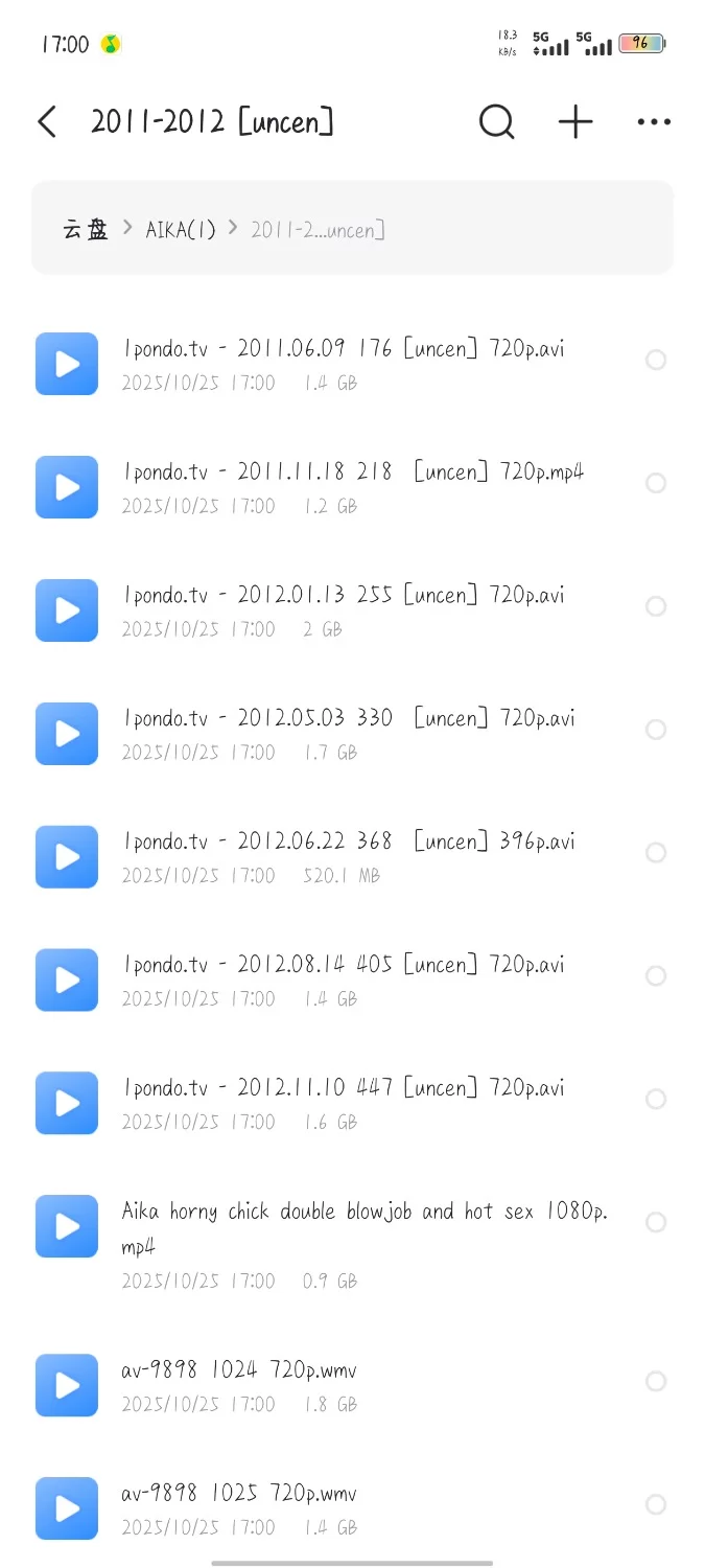 合集 AIKA合集【368v+1.6tb】