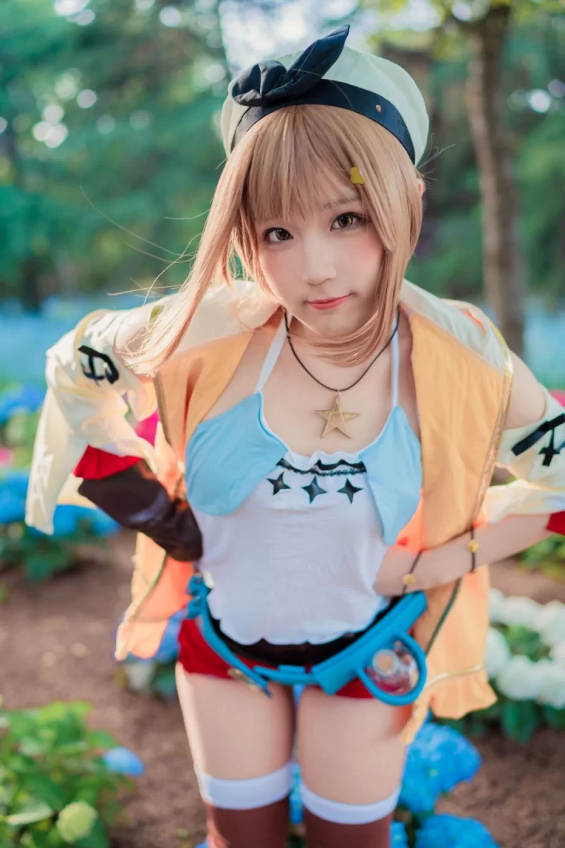 国产coser 弥美Mime 莱莎的錬金工房 [34P-138MB]【34P+138M】