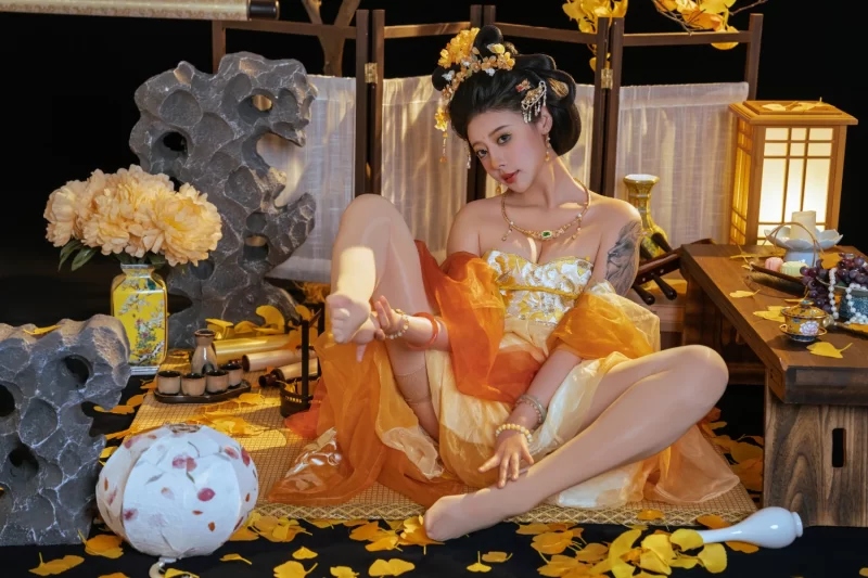 高颜值美女 奈汐酱nice 金笺寄月【90p+1.6G】