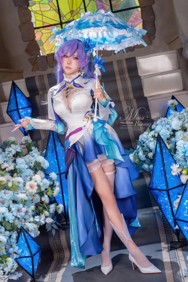 自拍 咬一口兔娘 坎特蕾拉cos Canterella - Wuthering Waves【3v+226M】