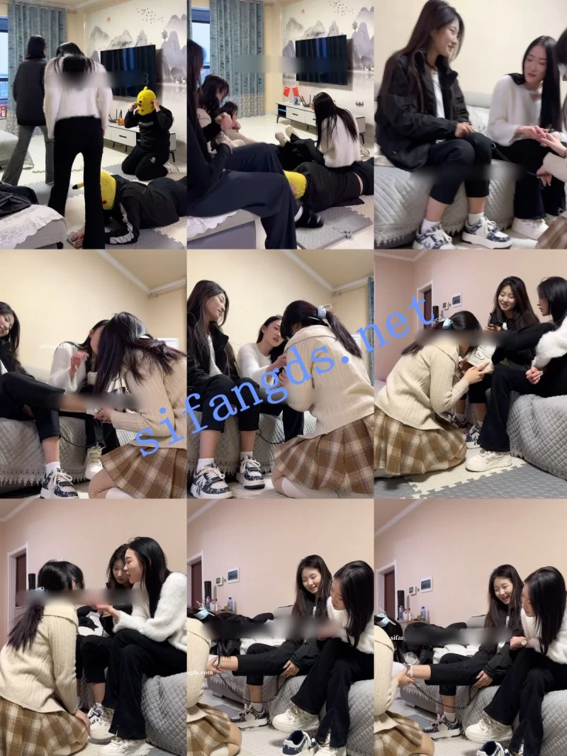 自拍 [重磅]与精神小妹那些年VIP精选 黄金 舔脚 足交 踩脸等【7V+6.92G】