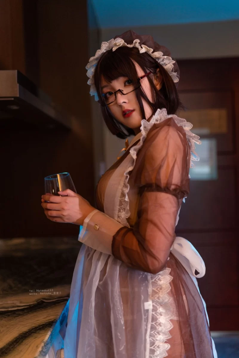 国产coser Natsuko夏夏子 – 透明女仆[76P-474.1M]【76P+474M】