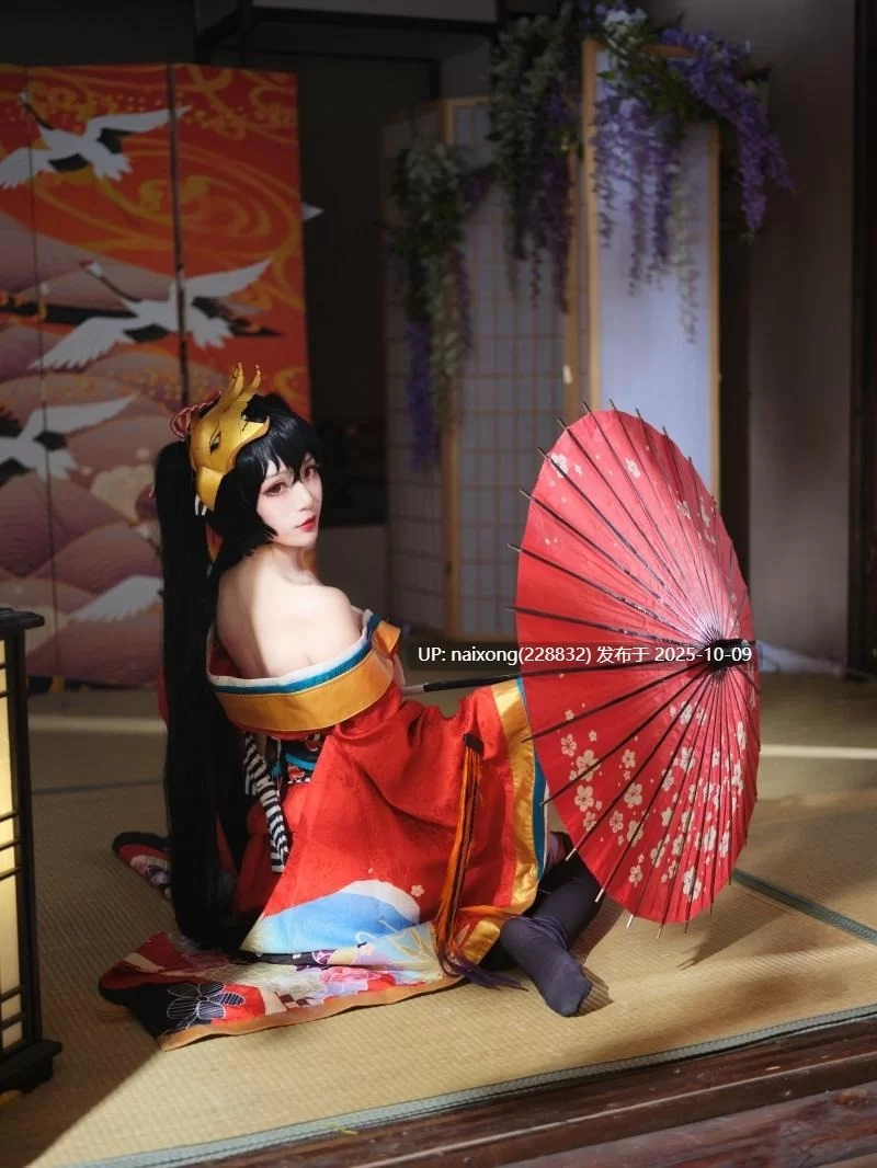 国产coser 一米八的大梨子 - 大凤和服 4K [31P-286M]【1+286m】