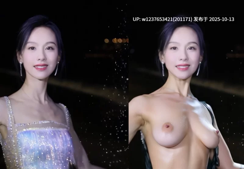 自拍 明星美女AI脱衣系列：陈都灵+蔡依林【1+1.7g】