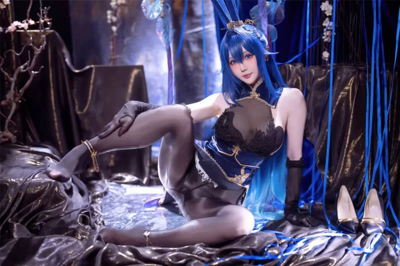 国产coser [COSPLAY] 星之迟迟 - 碧蓝航线 新泽西【52P+400M】