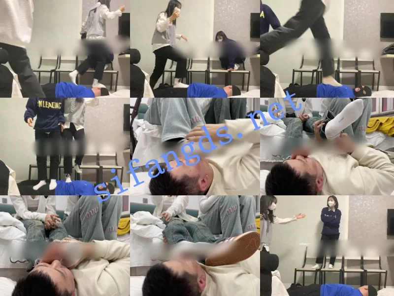 自拍 [重磅]与精神小妹那些年VIP精选 黄金 舔脚 足交 踩脸等【7V+6.92G】