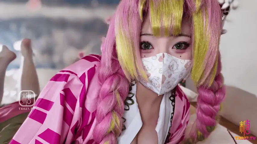 Cosplay 糖心VlogUp主[星野兔]cosplay 顶级cos蜜璃圣体 爆操喷水体【1v+2.5G】