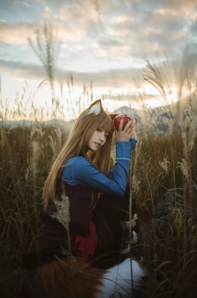 Cosplay ElyEE子 Vol.159 Soft Glow 狼與暖陽 [52P1V-190MB][百度网盘]【52P1V+190M】