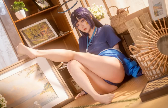 国产模特 星之迟迟 6月计划E 蔚蓝档案-早濑优香【69P1V+1.2G】