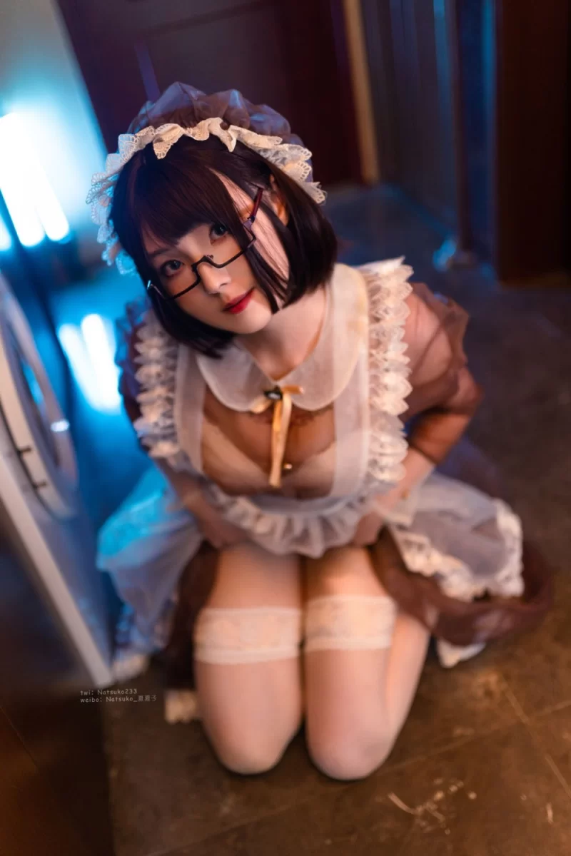 国产coser Natsuko夏夏子 – 透明女仆[76P-474.1M]【76P+474M】