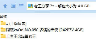 福利姬 阿薰kaOri NO.050 多情的天使【242P7V+4GB】