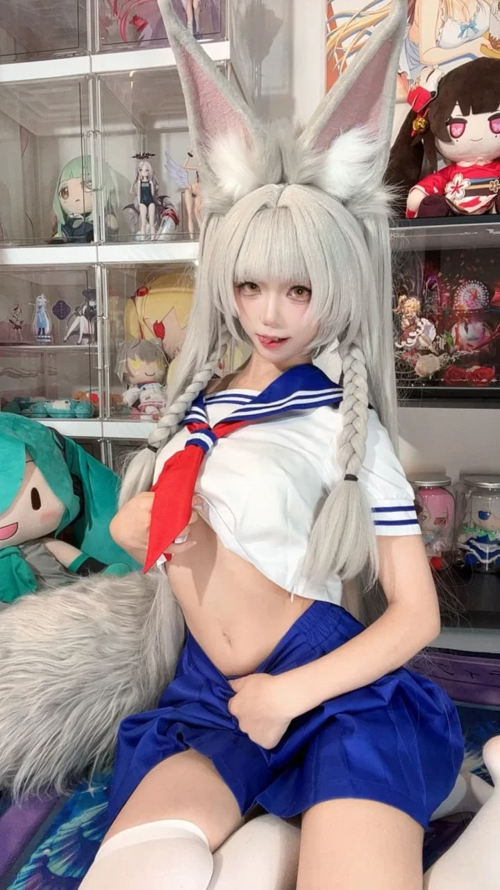 Cosplay 白栎Shirly 下江小春 朝凪【小春35P7V朝凪66P8V+1.48G】