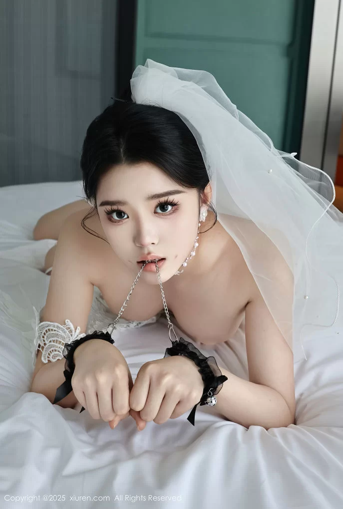 国产模特 No.10559 糯梨子 白色婚纱【70P+762MB】