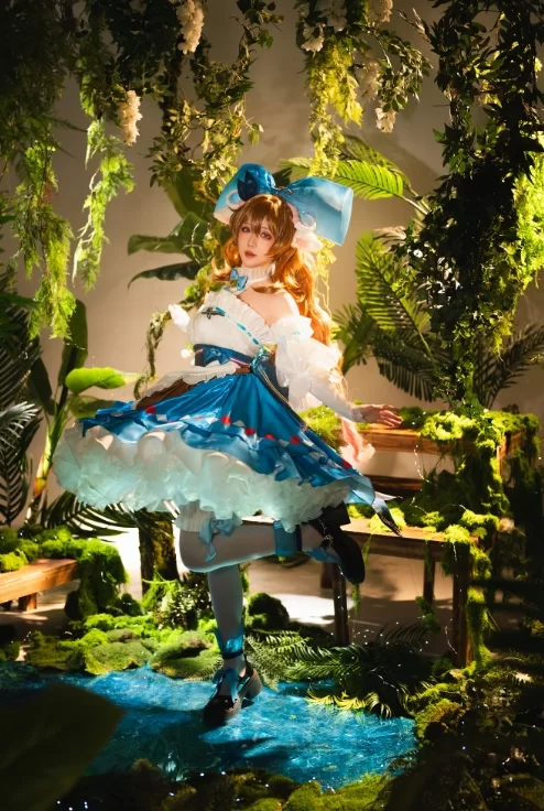 国产coser 星之迟迟 - 2025年5月计划A 明日方舟-艾雅法拉 34P-232M【34P+232M】