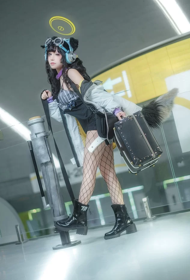 国产coser 一千只猫薄禾 - 蔚蓝档案 猫冢响 18P-191M【18P+191M】
