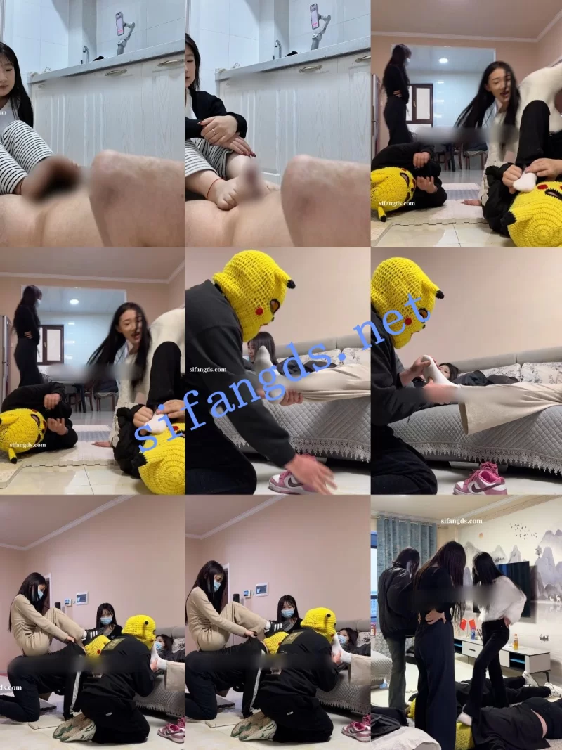 自拍 [重磅]与精神小妹那些年VIP精选 黄金 舔脚 足交 踩脸等【7V+6.92G】