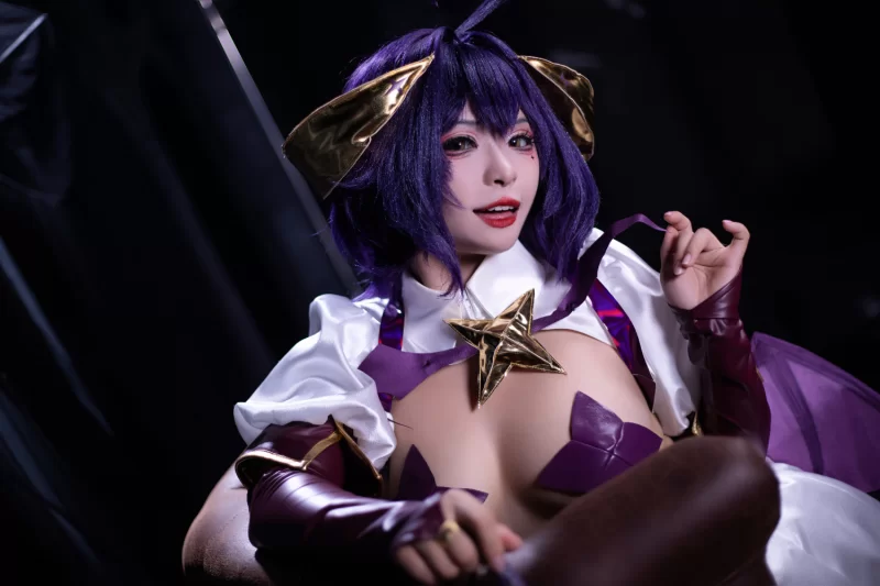 国产coser 小和甜酒 NO.019 &橙风千雅 - 柊舞缇娜 爱丽丝 魔法少女双人【55p7v+439M】