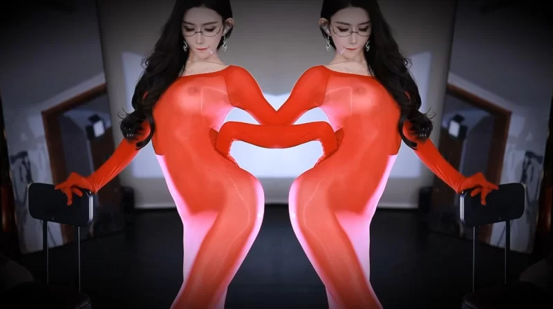 热舞 虎牙颜值巨乳女神[桃一]万众期待！SM笼子道具裸舞！【1+1.2G】