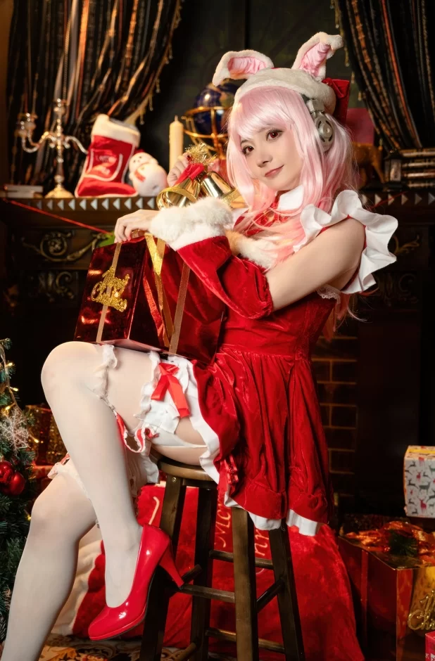 国产coser 是三不是世w - 索尼子 圣诞【44P+471M】