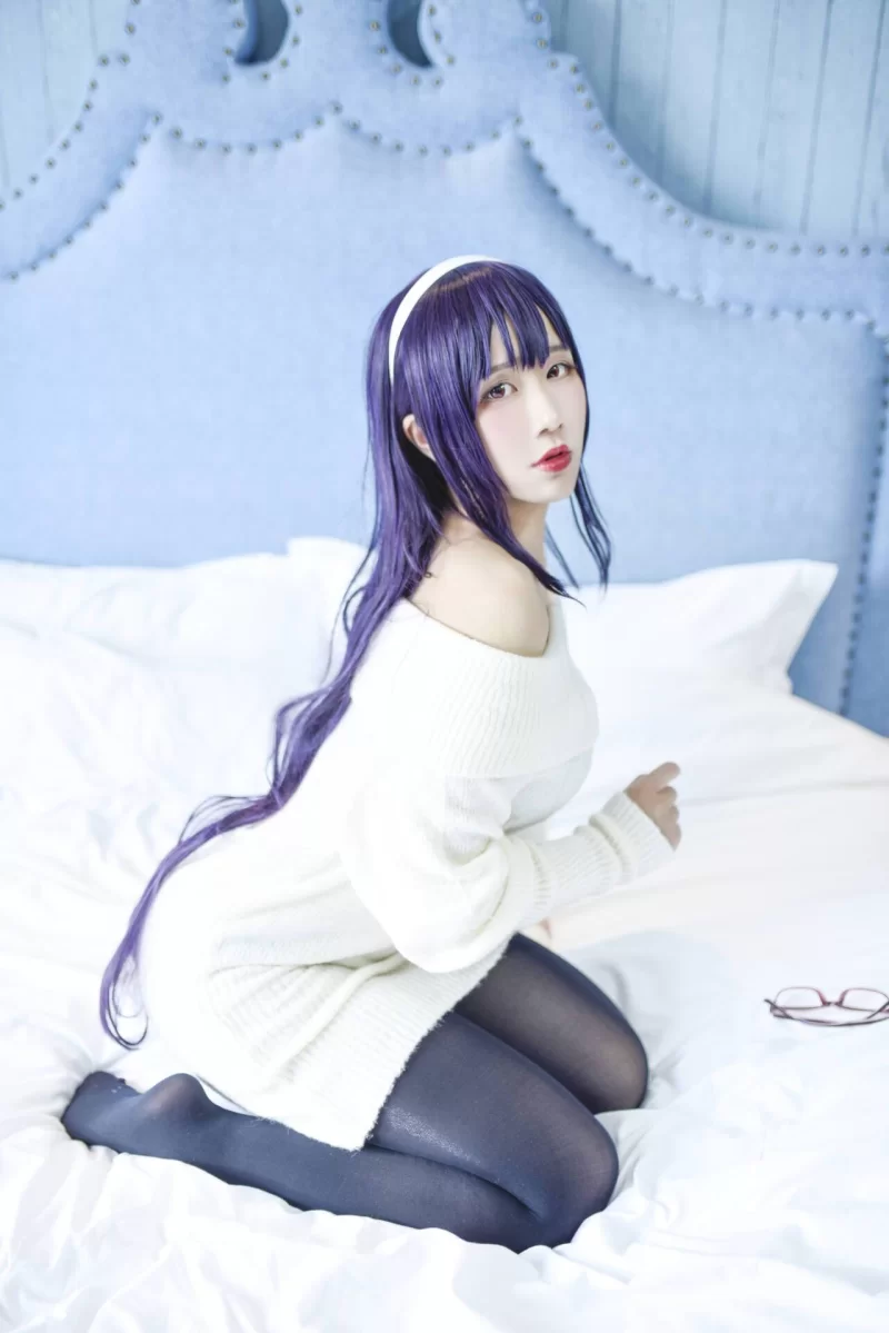 Cosplay 九曲Jean最近两套 比叡 霞之丘诗羽【55P+335】