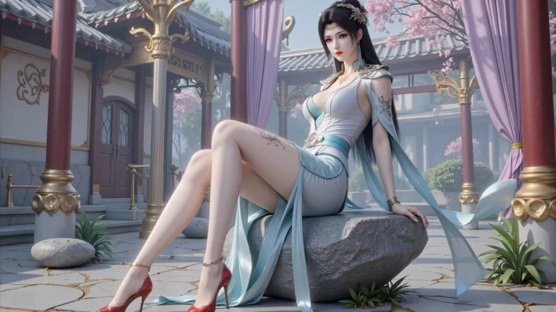 动漫 长生界-燕倾城,遮天-姚曦,诛仙-金瓶儿,百炼成神-云落,斗破苍穹-云韵【1+2.3g】