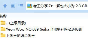 福利姬 YeonWoo 李研雨 NO.039 Suika【140P4V+2.34GB】