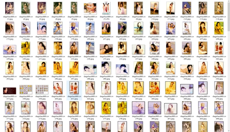 国产模特 女神来了！明星舒淇早期超脱尺度底线裸身写真、透明情【v100p20+9.9g】