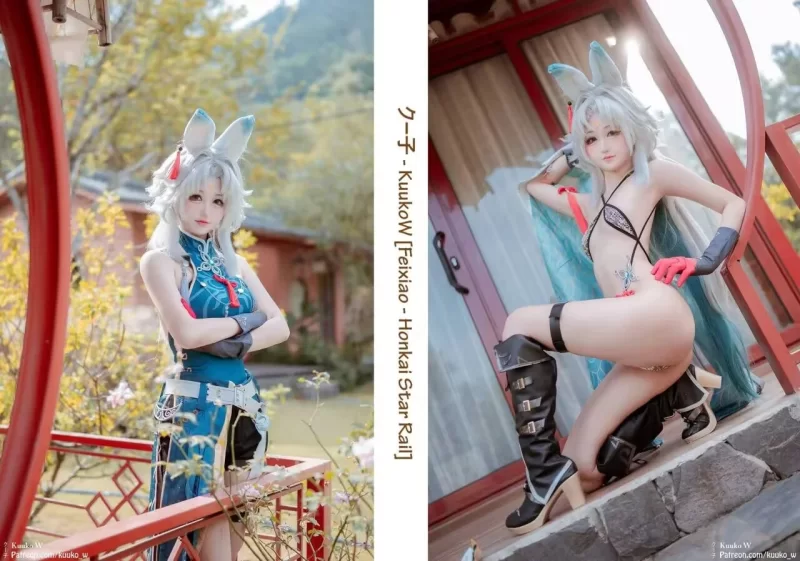 Cosplay Kuuko W – 飞霄[24P【1+60m】