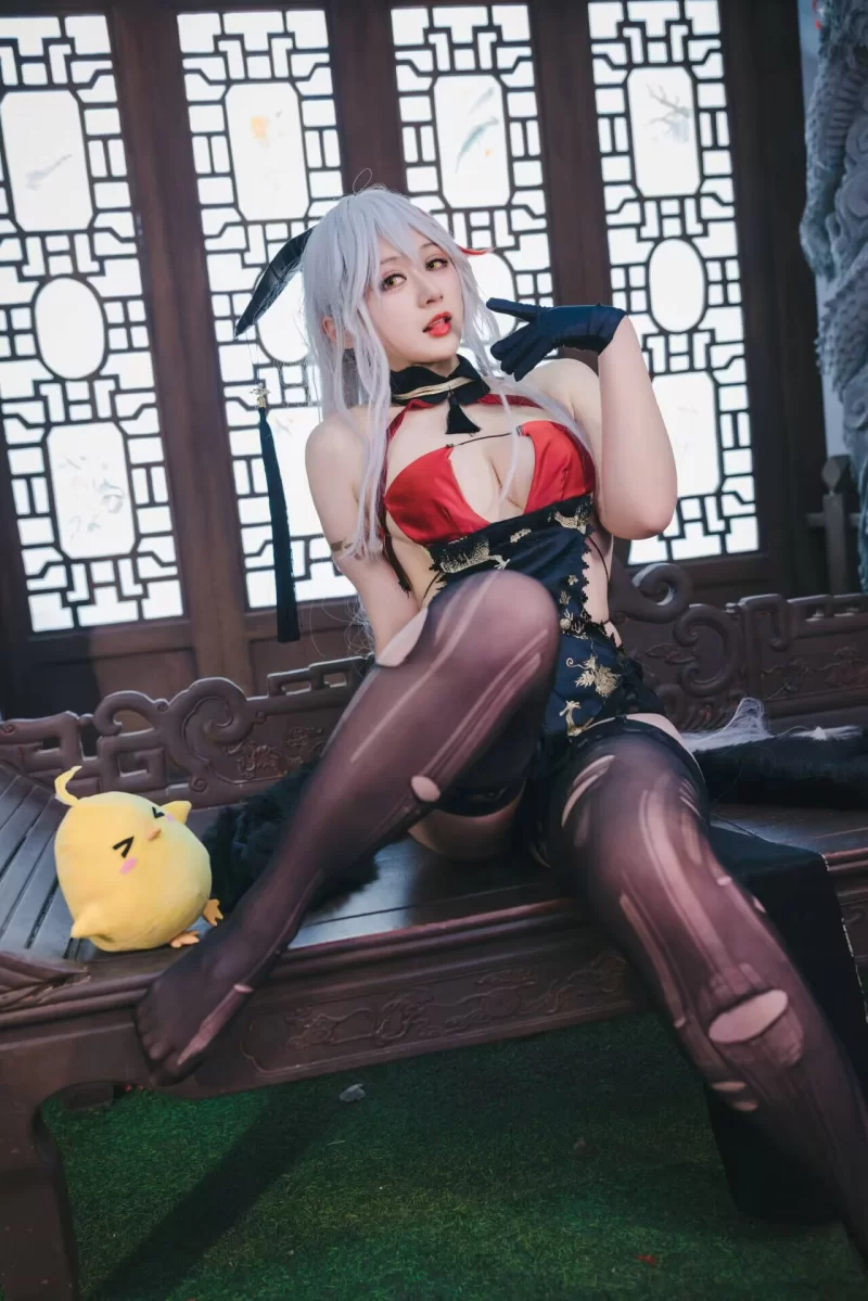 国产coser Zaya秋 - 碧蓝航线 埃吉尔【62P+1G】