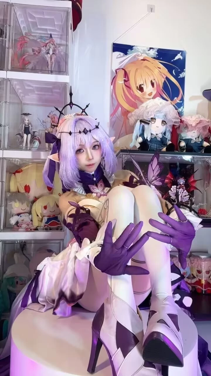 腿控足控 白栎Shirly - 瑕蝶【60P7V+800M】