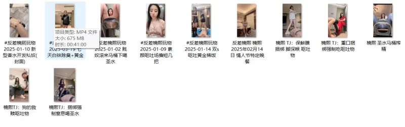 美腿/足控 玩物主播楠熙红绿灯合集【141v+71.5g】