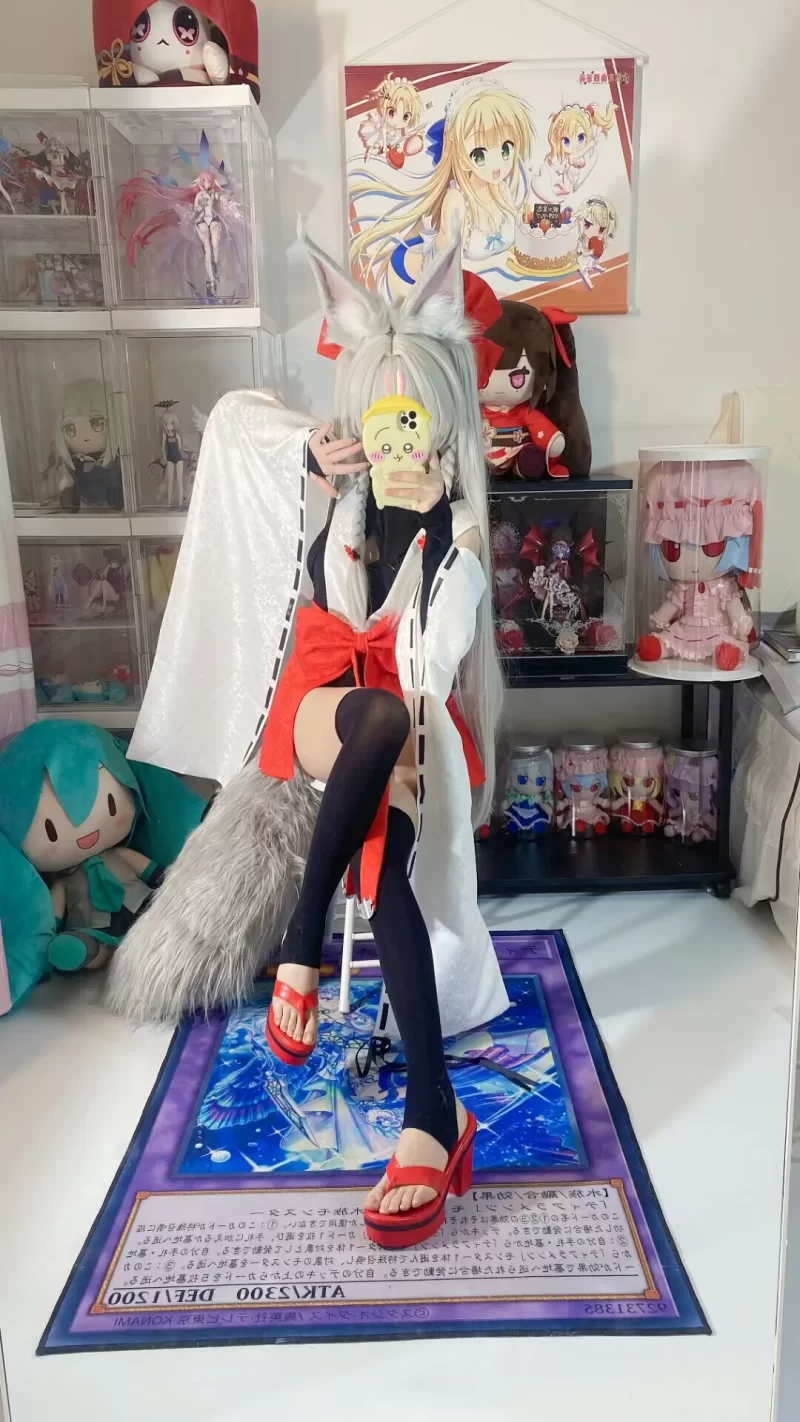 Cosplay 白栎Shirly 下江小春 朝凪【小春35P7V朝凪66P8V+1.48G】