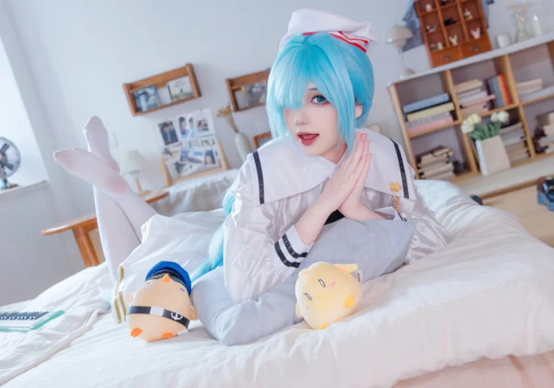 Cosplay 雪晴Astra_雅努斯踌躇的换衣时间 [79P]【79P+950m】