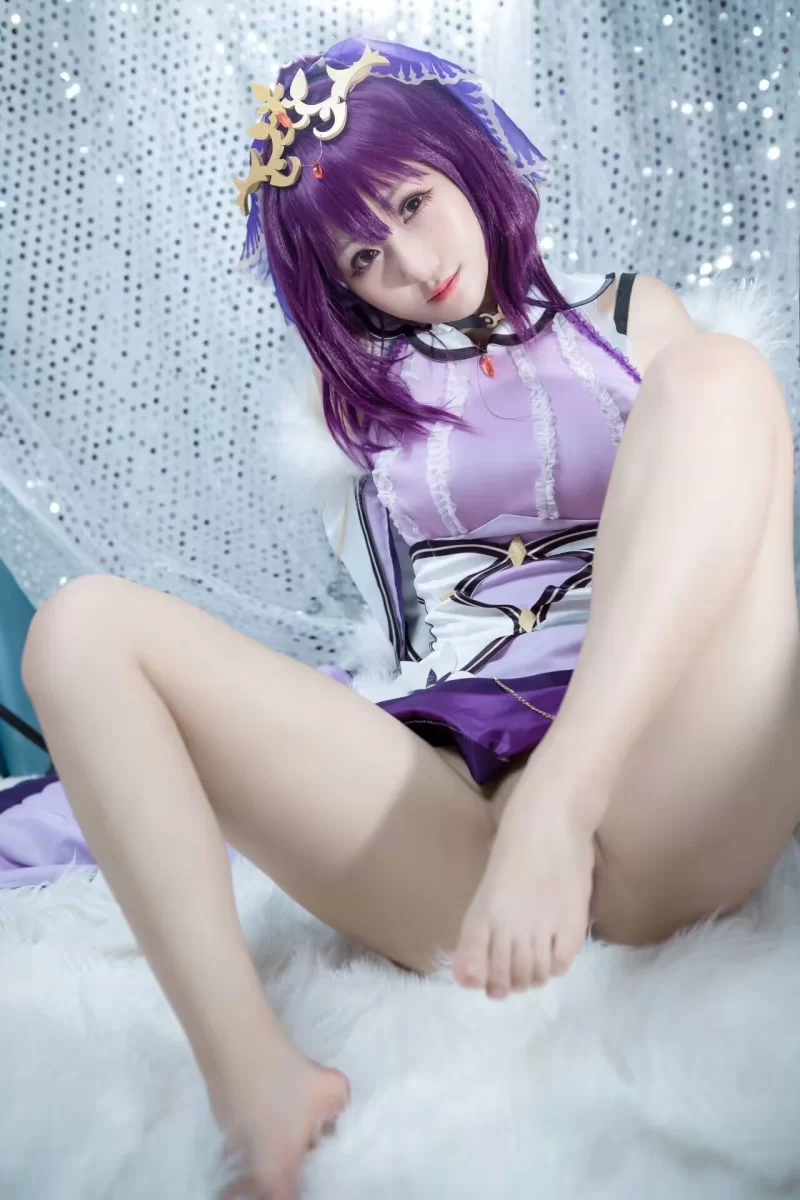 国产coser Kuuko W - 斯卡哈术阶[23P 122M]【1+122M】