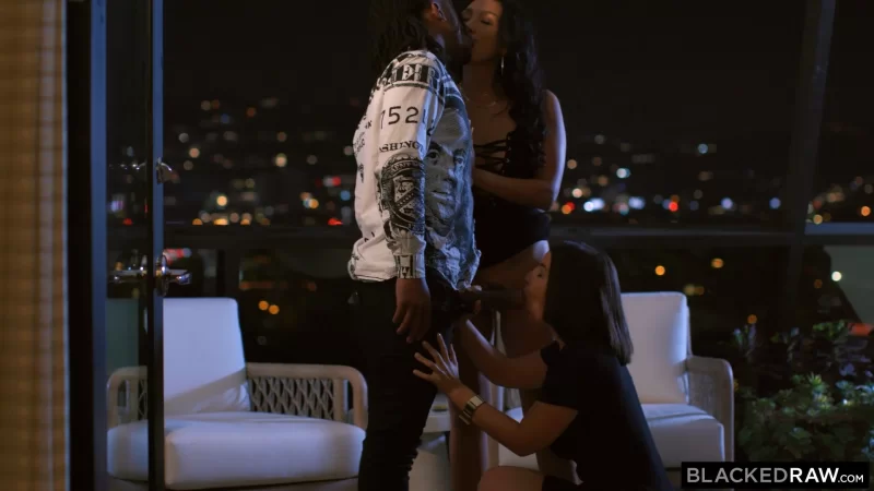 中文字幕 [中字]黑大屌双飞风骚姐妹花 第一弹 BlackedRaw出品【1V+3.97G】